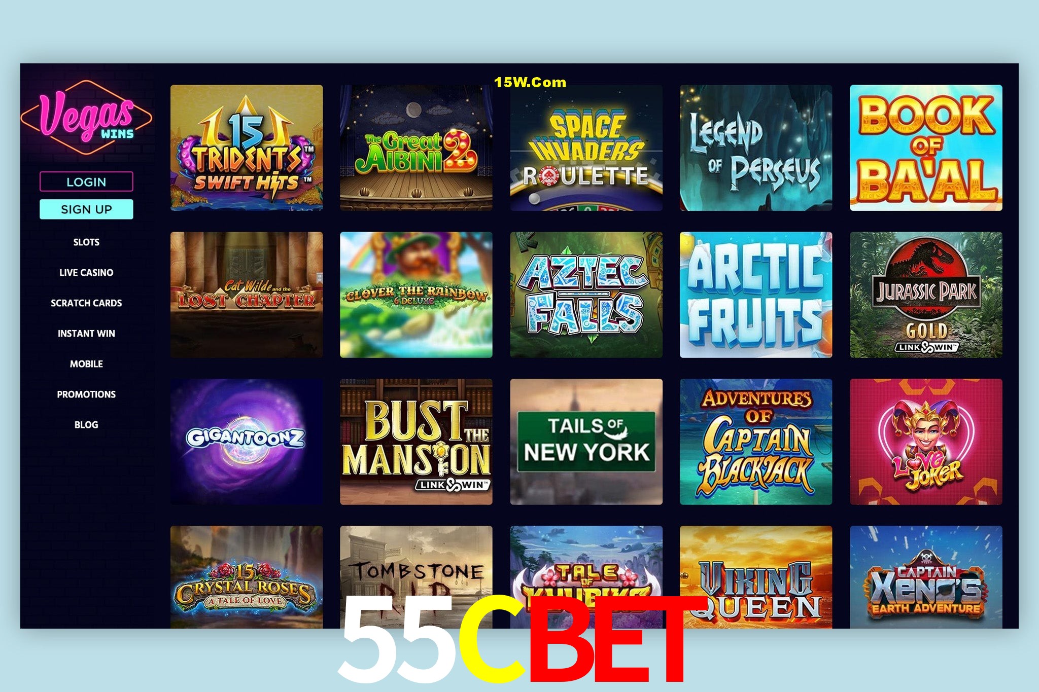 Slot Games 55Cbet